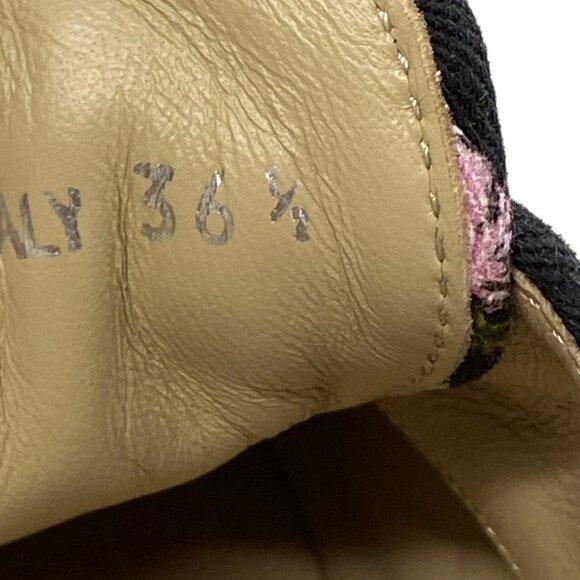 PRADA espadrille shoes Black Pink Chemical Fiber Hemp - Sneakers 434-070925 - Picture 10 of 12